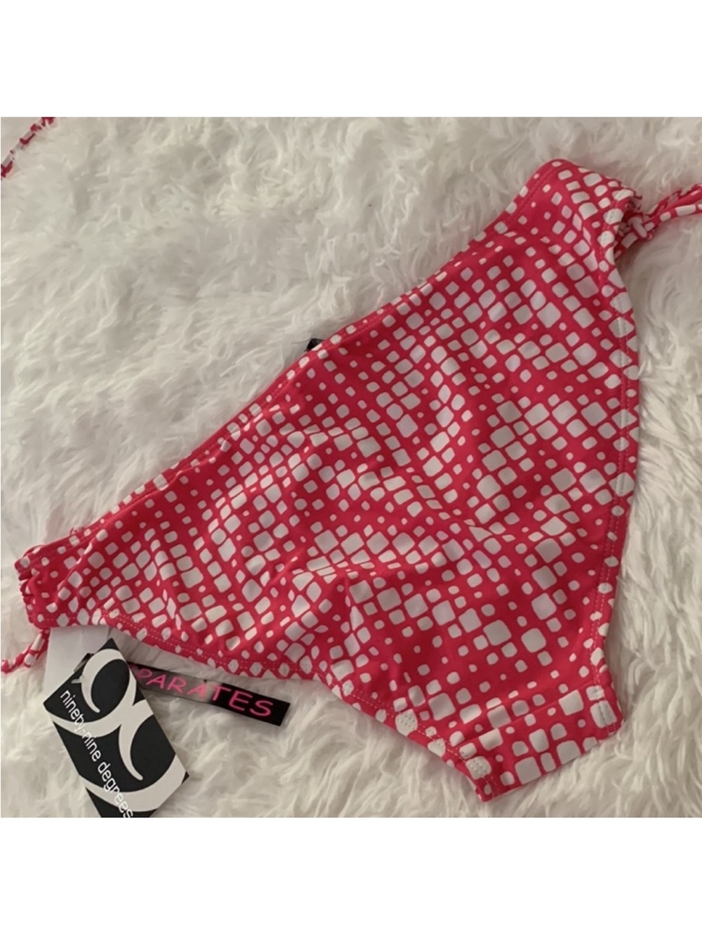 Kohl's Pink Printed Tie-Side Bikini Bottom - Picture 5 of 8